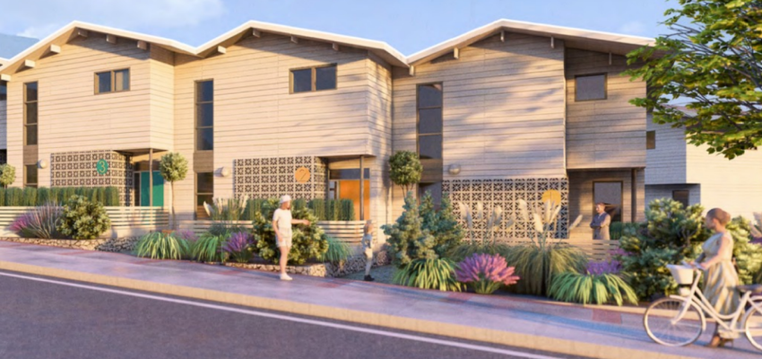 Townhouses proposed for downtown Kelowna property