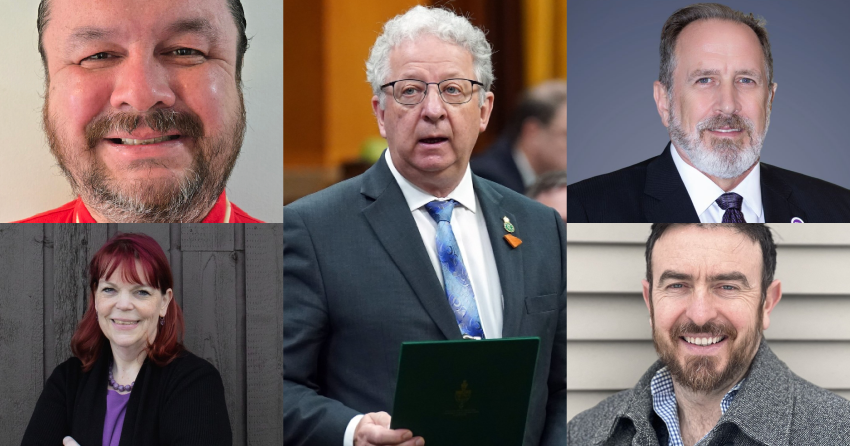<who> Photo Credit: Various candidate websites </who> From top left, clock wise: Ken Roberston, Mel Arnold, Michael Henry, Owen Madden, Phaedra Idzan.