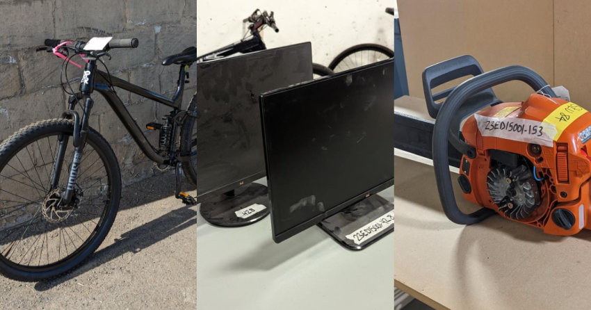 <who> Photo Credit: City of Kamloops </who> Images of items in the 2023 auction.