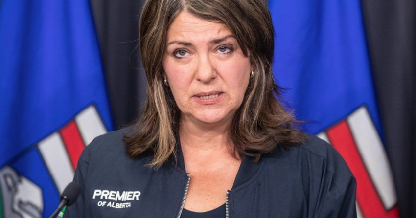 <who> Photo credit: Canadian Press </who> Alberta Premier Danielle Smith.