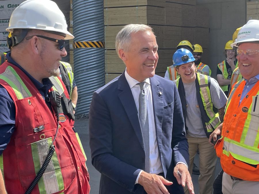 </who> Prime Minister Mark Carney is having the Temporary Foreign Worker program reviewed.