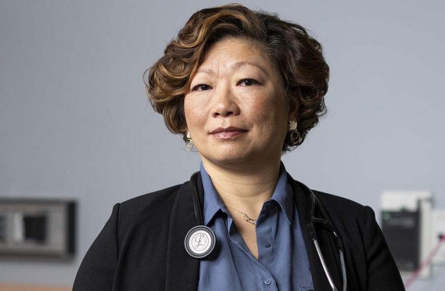 <who>Photo credit: Doctors of BC</who>Dr. Charlene Lui is president of Doctors of BC.