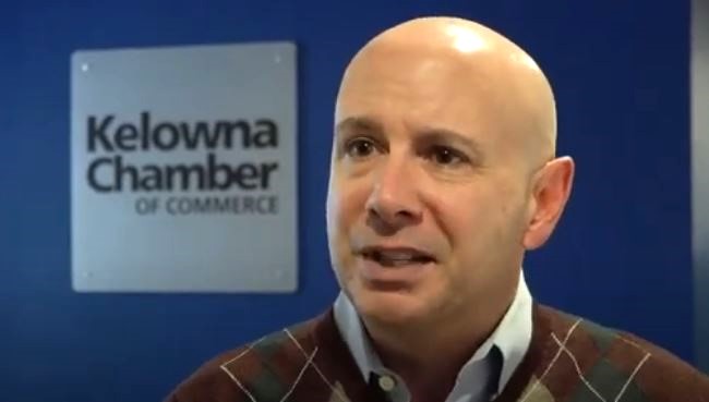 </who>George Greenwood is the CEO of the 1,000-member Kelowna Chamber of Commerce.