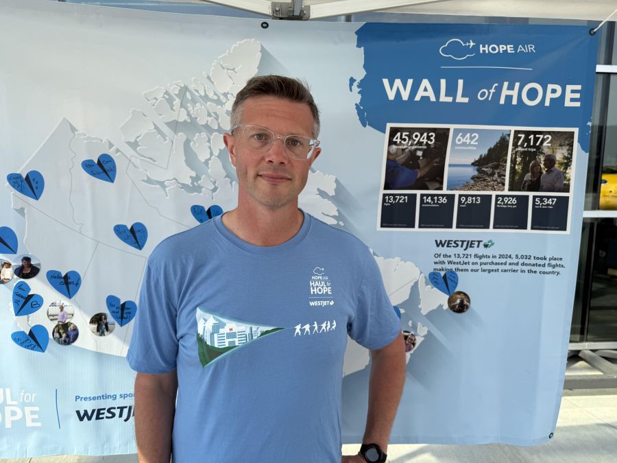 </who>Hope Air chief development officer Jon Collins.