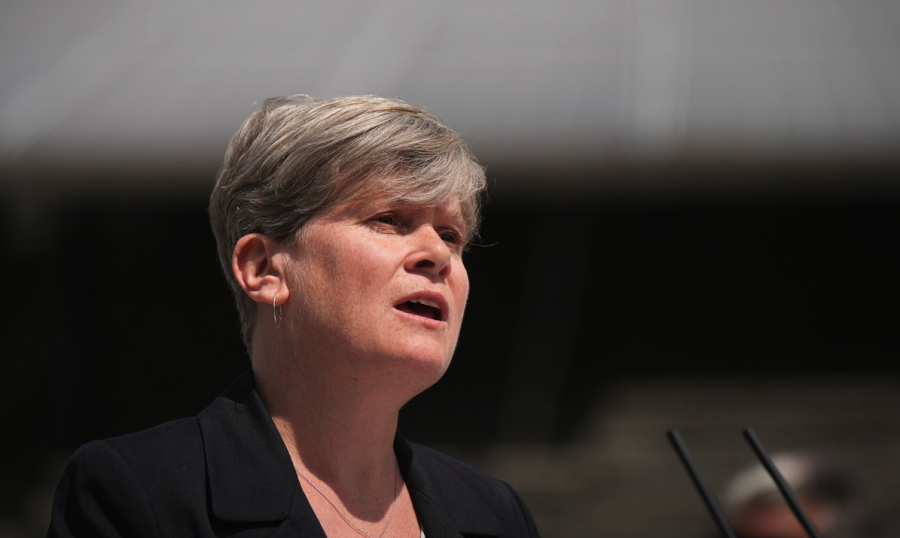 <who> Photo credit: Canadian Press </who> Josie Osborne, who was appointed health minister last week, replacing former minister Adrian Dix.