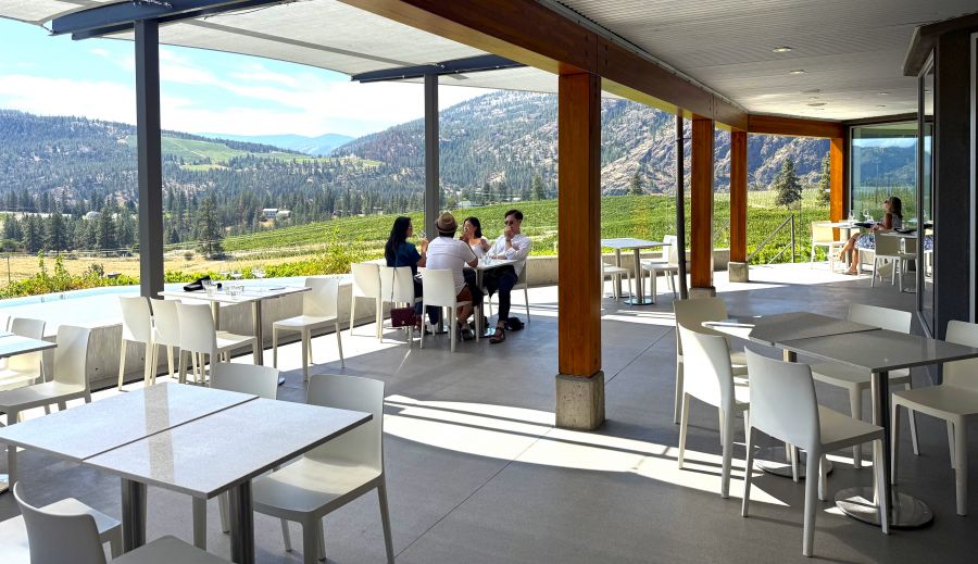 </who>The Restaurant at Liquidity Winery (and its patio) has been renamed The Tapas Room.