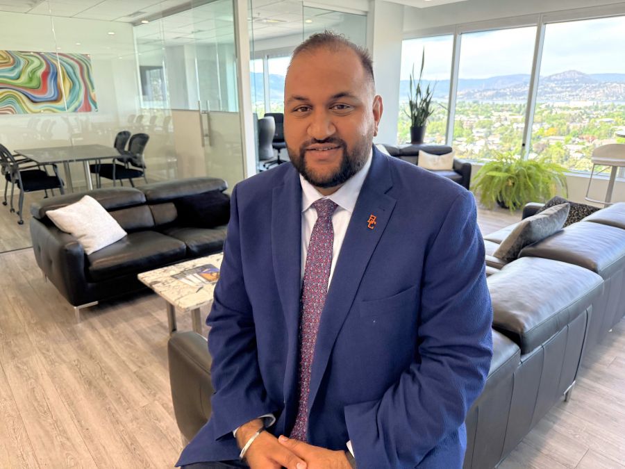 </who>BC Minister of Forests Ravi Parmar was in West Kelowna today to announce Gorman Brothers Lumber as the first 'Make More in BC' economic hub.