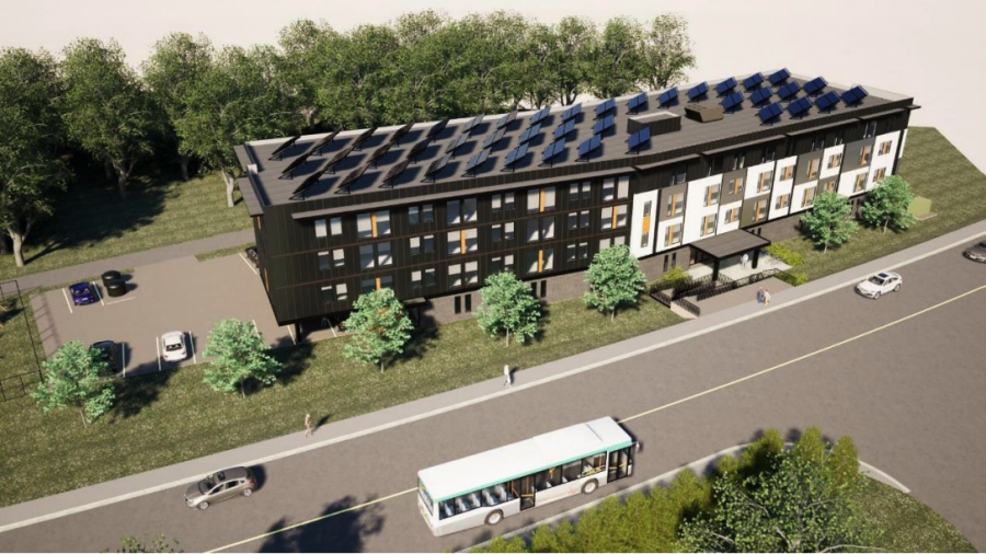 <who> Photo Credit: City of Kamloops </who> Final design work has yet to be done but city staff provided a rendering of the project.