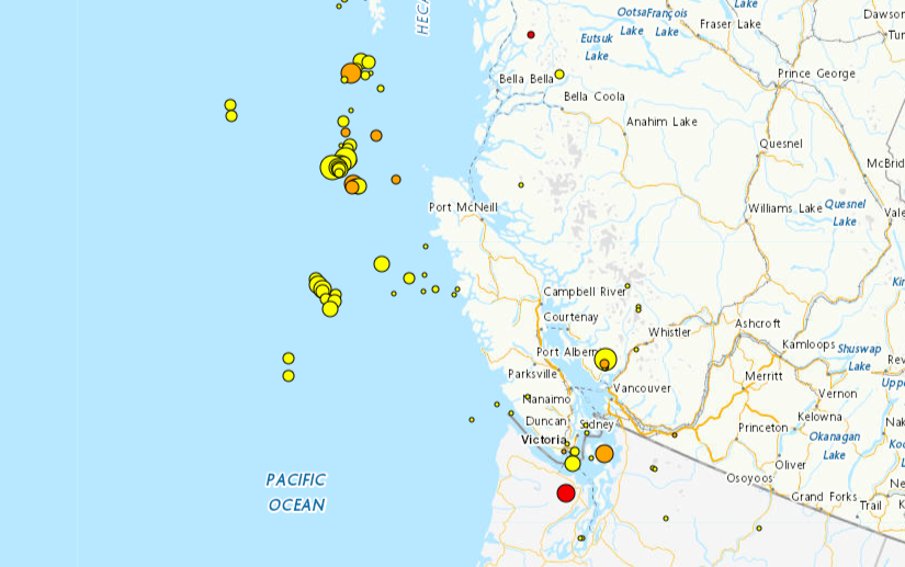 <who>Earthquakes Canada