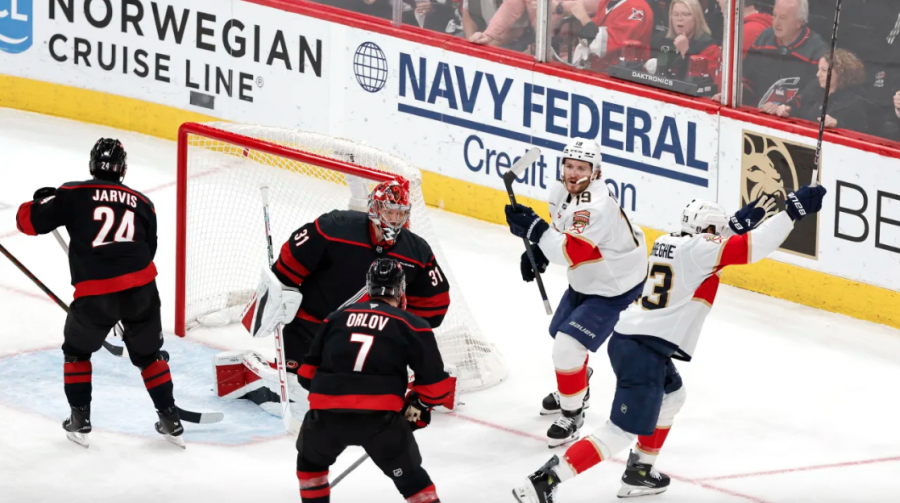 <who>Photo Credit: NHL.com</who>The most recent Eastern Conference final disappointment for the Carolina Hurricanes was just last year, as they lost in 5 games to the Florida Panthers.