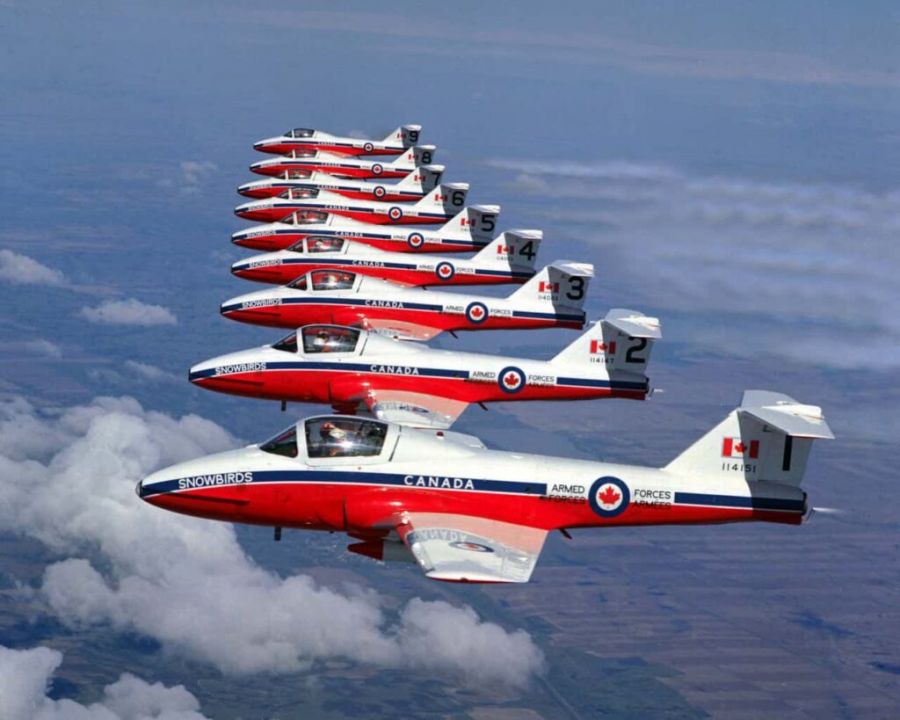 <who>Photo credit: Snowbirds Facebook</who>This summer the Snowbirds will perform in BC in Victoria, the Abbotsford International Airshow and White Rock.