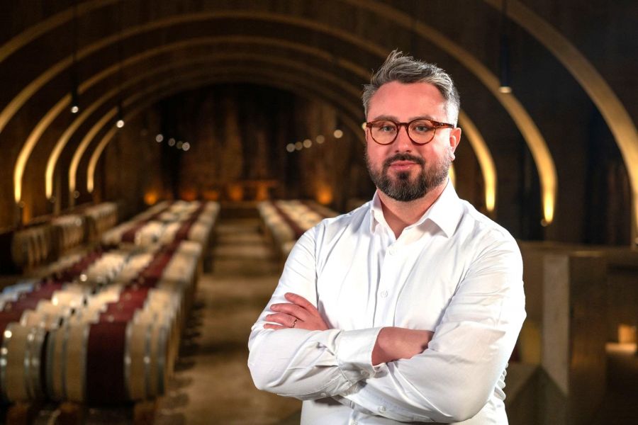 <who>Photo credits: Mission Hill Family Estate</who>Taylor Whelan is the chief winemaker at Mission Hill Family Estate.