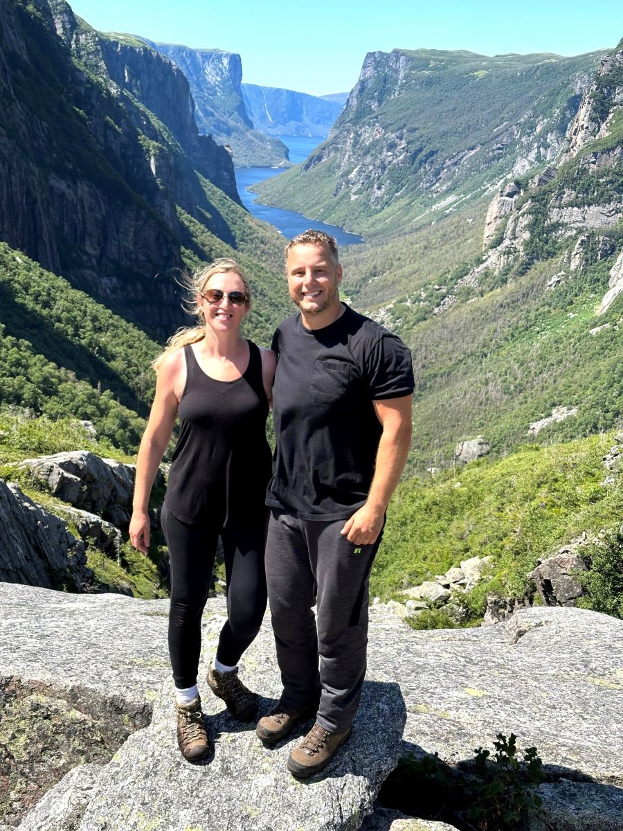 <who>Val Heyman and her husband, Matthew.
