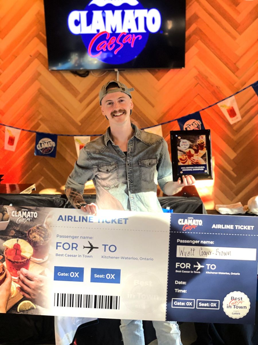 <who>Photo credit: courtesy of Wyatt Cooper-Brown</who>As the BC champ, Wyatt Cooper-Brown has earned a spot at the Canadian Caesar Championships in Kitchener in October.