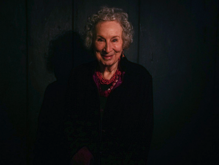 <who> Photo credit: Canadian Press </who> Margaret Atwood.