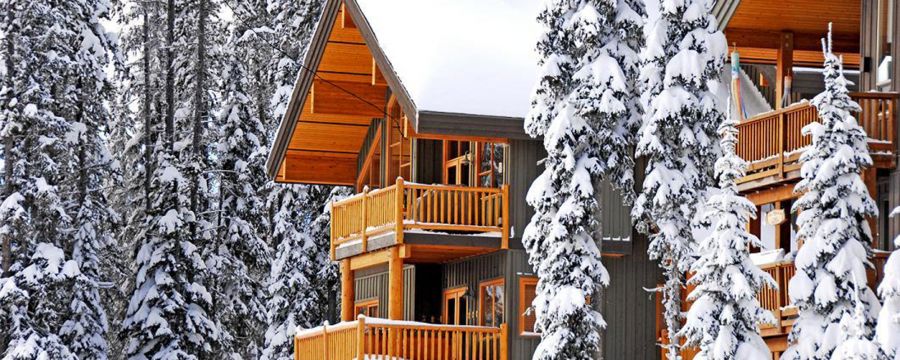 <who>Photo credit: Big White</who>A chalet at Big White.