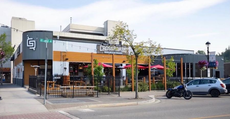 <who>Photo Credit: CrossRoads Brewing & Distilling/The Prince George brewery before Friday's fire.