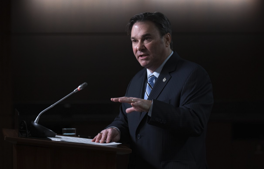 <who> Photo credit: Canadian Press </who> Interim NDP leader Don Davies.