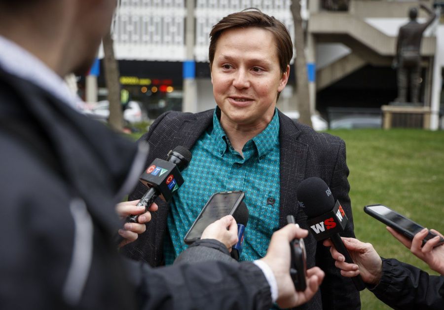 <who>Photo Credit: Canadian Press</who>Alberta’s transportation minister Devin Dreeshen