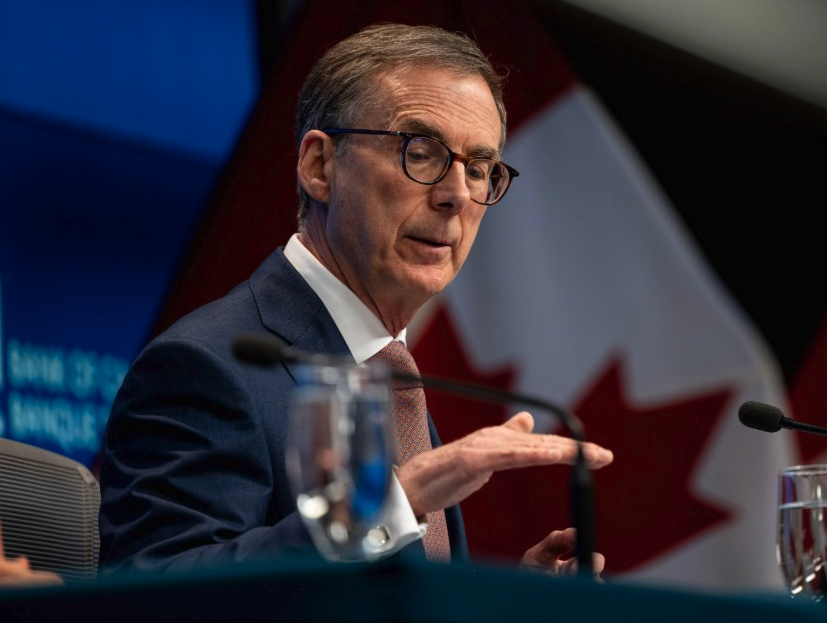 <who> Photo credit: Bank of Canada </who> Governor Tiff Macklem.