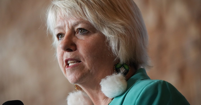 <who> Photo credit: Canadian Press </who> Dr. Bonnie Henry.