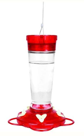 </who>The beginning of April is also the time to put out a hummingbird feeder.