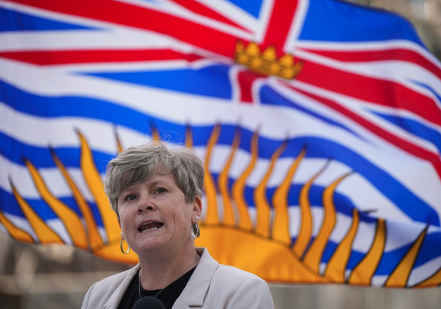 <who> Photo credit: Canadian Press </who> Josie Osborne.