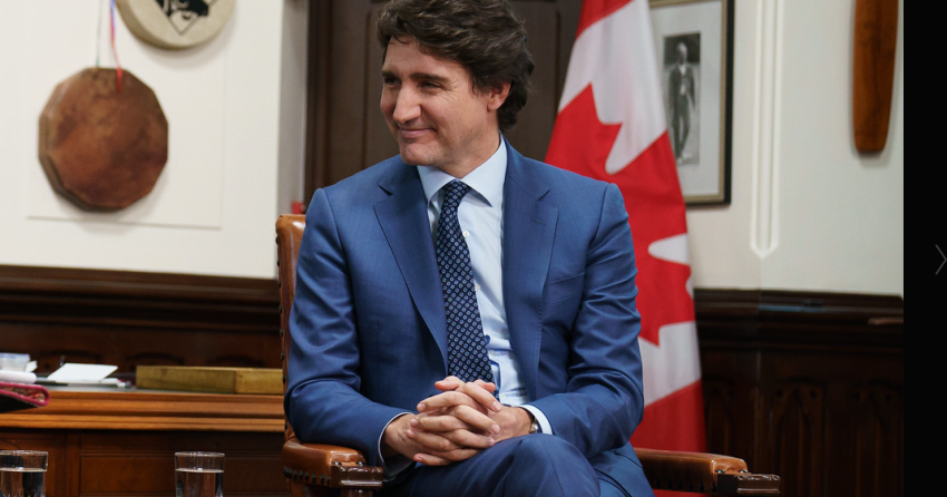 <who> Photo credit: Government of Canada </who> The prime minister.
