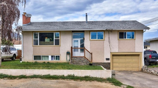 <who>Photo credit: Realtor.ca</who>This 2,000-square-foot house on Clearwater Avenue is listed for sale for $664,500, which is just a little more than the $662,400 benchmark selling prices of a typical single-family home in Kamloops in September.