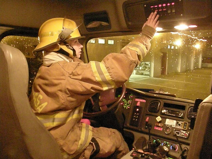 <who>Photo Credit: Dustin Chantler via Katelyn Compton Escott Memorial/Facebook</who>Escott volunteered at the Barriere Volunteer Fire Department in 2009.