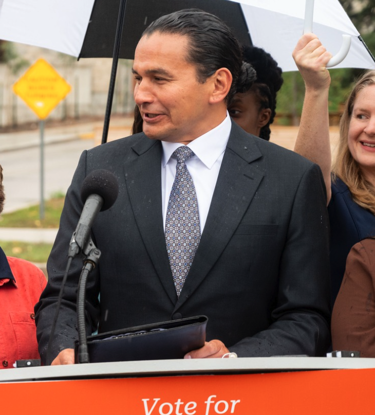 <who> Photo credit: Manitoba NDP </who> Wab Kinew.