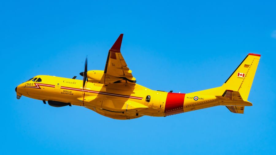 <who>Photo Credit: Government of Canada</who>The CC-295 Kingfisher is the newest fixed-wing search and rescue aircraft used by the RCAF.