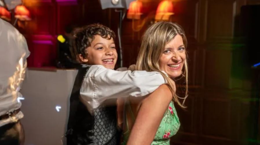 <who>Photo Credit: GoFundMe</who>Lionel Hall and his mother Shelley Klassen.