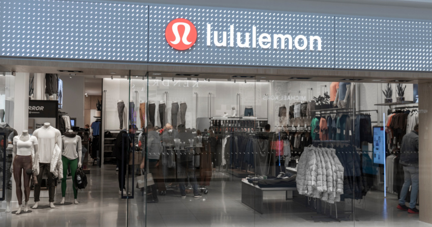 <who> Photo credit: 123RF </who> A file image showing a Lululemon store.