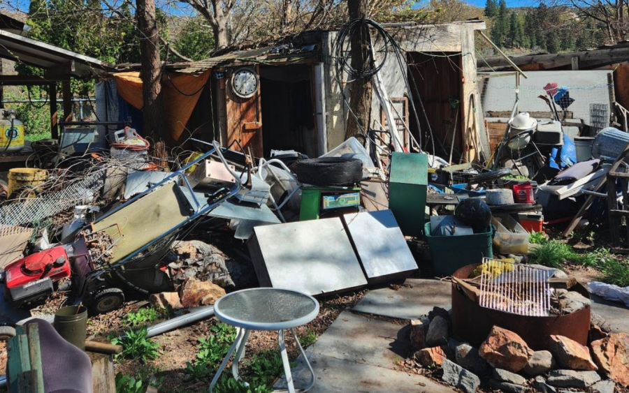 <who> Photo credit: Keith Lacey, Local Journalism Initiative Reporter </who> At this point, Town of Oliver staff don’t believe that regular routine visits, letters or other enforcement efforts are going to achieve compliance at a local property.