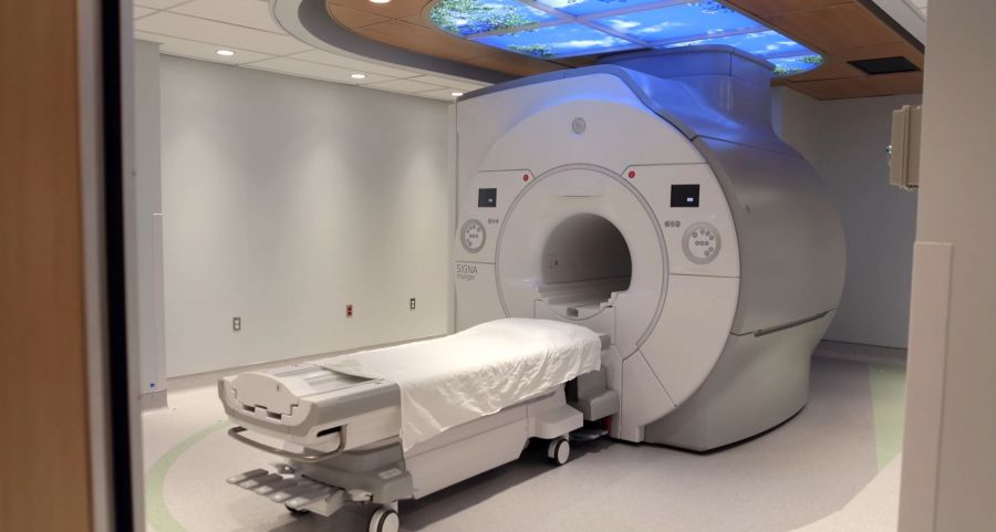 <who>Photo Credit: Interior Health screenshot</who>A new MRI machine opened at KGH this spring.