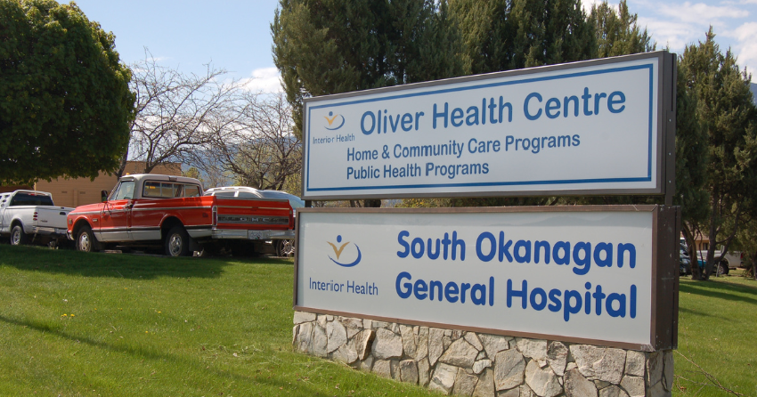 <who>Photo credit: Interior Health</who>The emergency room at South Okanagan General Hospital in Oliver has closed temporarily twice over the past three weeks.