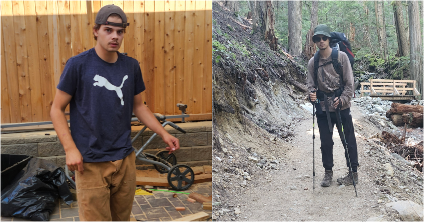 <who> Photo Credit: RCMP </who> Sam Benastick was reported missing on Oct. 19.