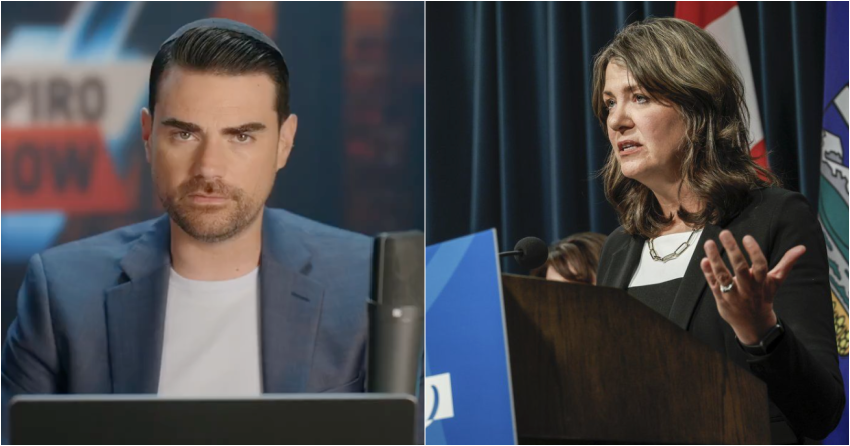 <who> Photo credit: Daily Wire/Ben Shapiro/Canadian Press