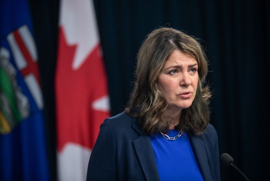 <who>Photo Credit: Canadian Press</who>Alberta Premier Danielle Smith