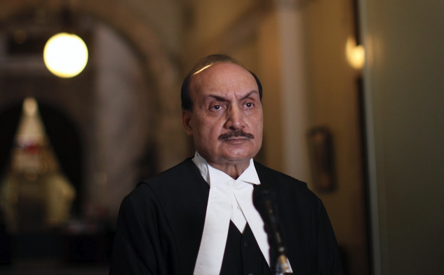 <who> Photo credit: Canadian Press </who> Speaker Raj.