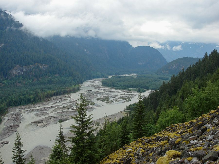 <who>Photo Credit: Wikipedia/James Abbott</who>The Squamish River