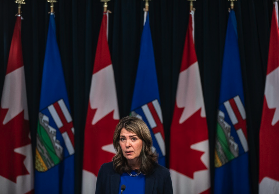 <who> Photo credit: Canadian Press </who> Danielle Smith.