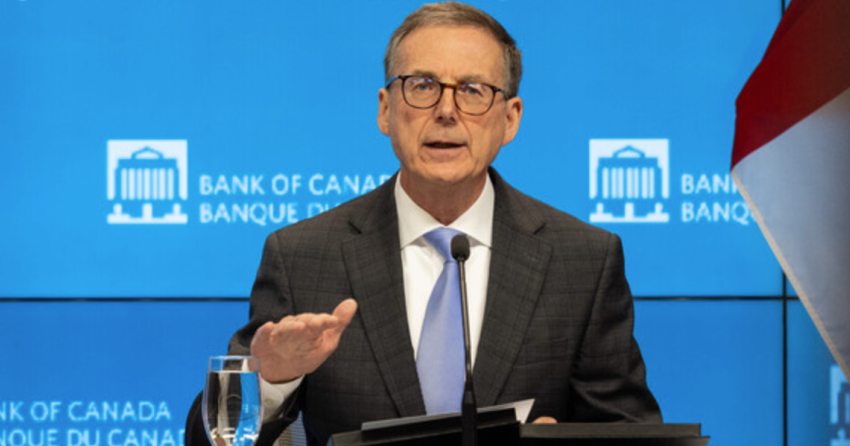 <who> Photo credit: Bank of Canada </who> Governor Tiff Macklem.