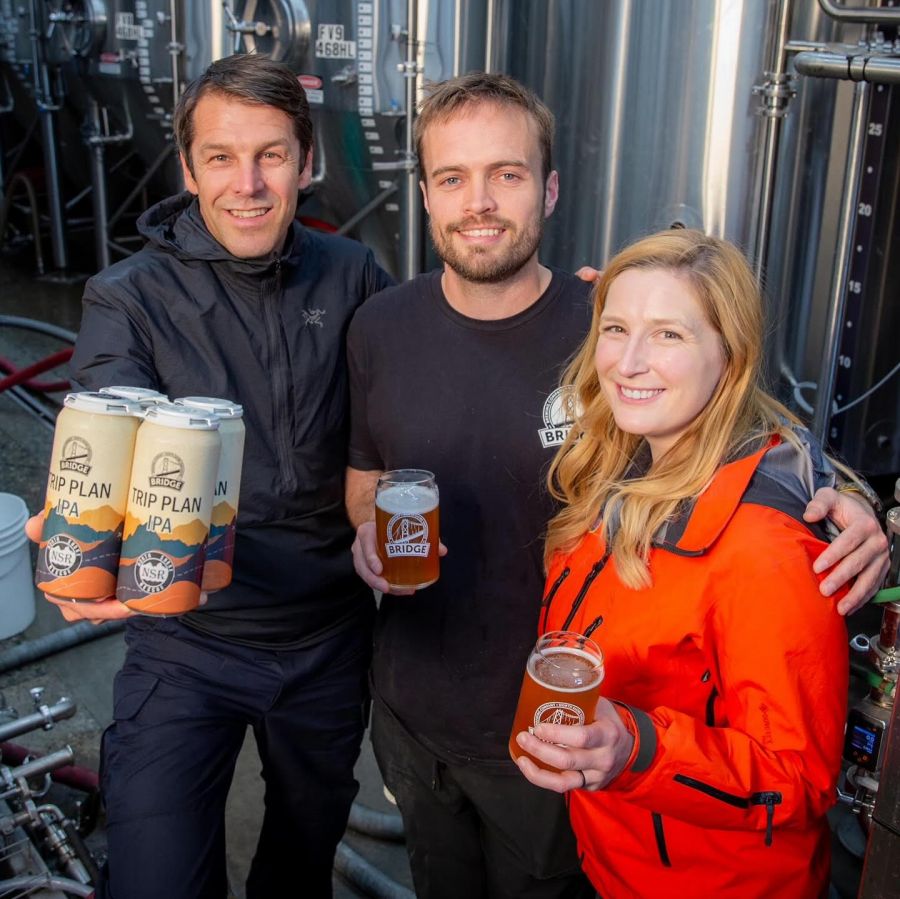 <who>Photo Credit: Bridge Brewing</who>Search and Rescue: North Shore shared this photo earlier this week, saying they were going to enjoy a Trip Plan IPA or two while watching episode 3.
