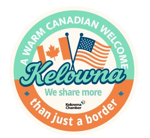 <who>If you'd like a decal to put up at your business, pick one up at the Kelowna Chamber of Commerce.