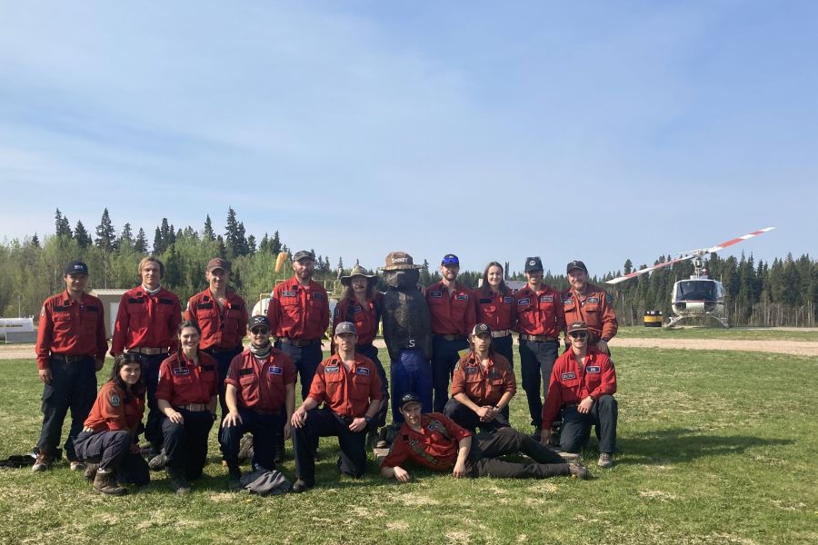 <who>Photo Credit: BC Wildfire Service</who>16 initial attack firefighters arrived in Manitoba over the weekend.