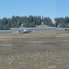 BC pilot uninjured after crashing while taking off from emergency landing