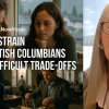 British Columbians making sacrifices amid tough economic pressures
