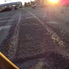 Traffic jam: RCMP clean up blueberry spill on BC highway
